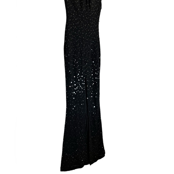Talbot Runhof Black Sequin Mermaid Gown - Picture 5 of 14